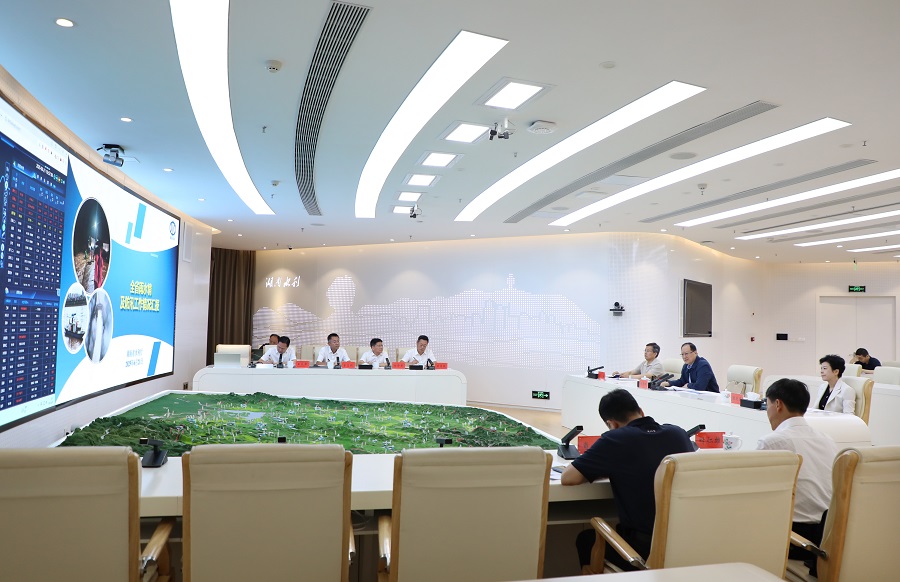 暴雨再袭！毛伟明赴省水利厅调度防汛工作（图）