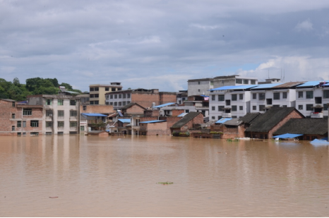 湖南水文 行业新闻 市州水文位于永州市祁阳白水镇的农贸市场由于地势