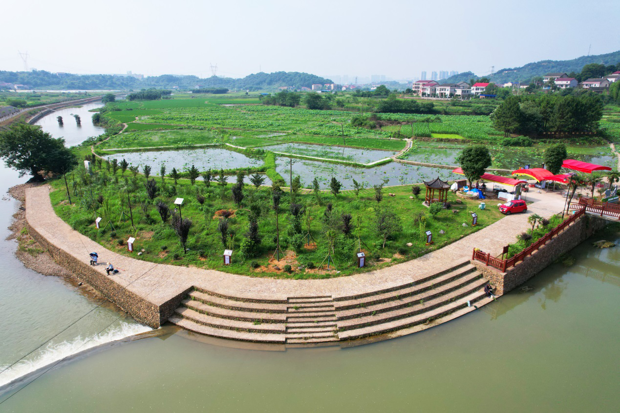 高登河石岩坝.高登河同福桥.