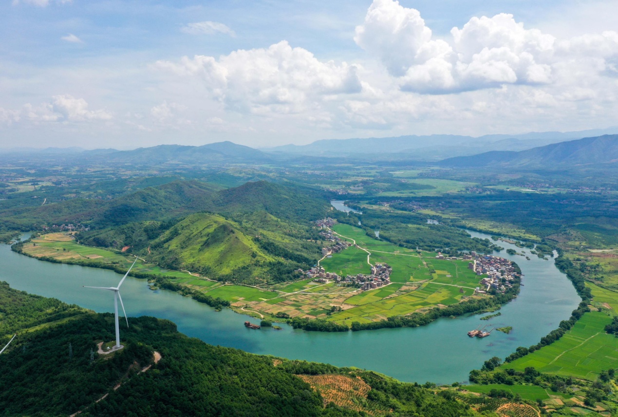 道县真抓实干护河湖绘就水韵道州新画卷图