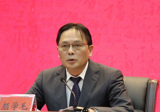 厅党组书记,厅长颜学毛作工作总结p